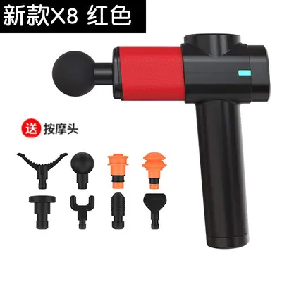 跨境触屏智能电动筋膜枪变速震动筋膜枪健身肌肉放松按摩器筋膜枪 - 8