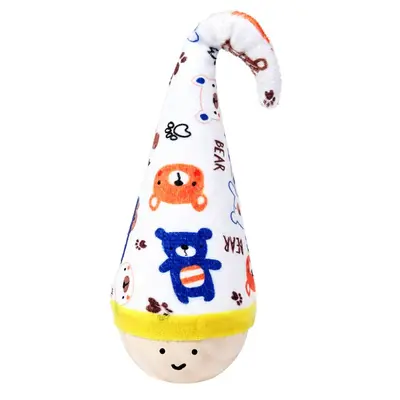 Weeble Cat Toy, Scratch-Resistant Feather Cat Teaser Wand and Plush Toy - 8