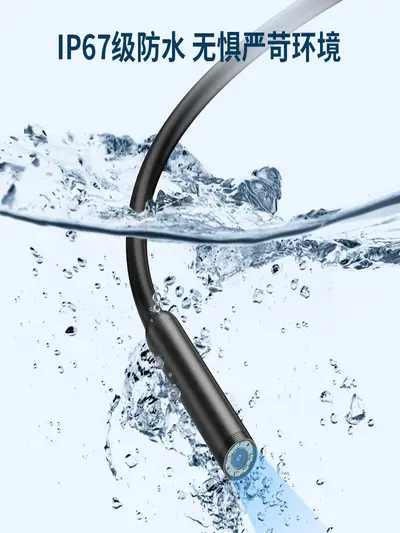 High-resolution rotatable endoscope camera with smartphone connection - 4