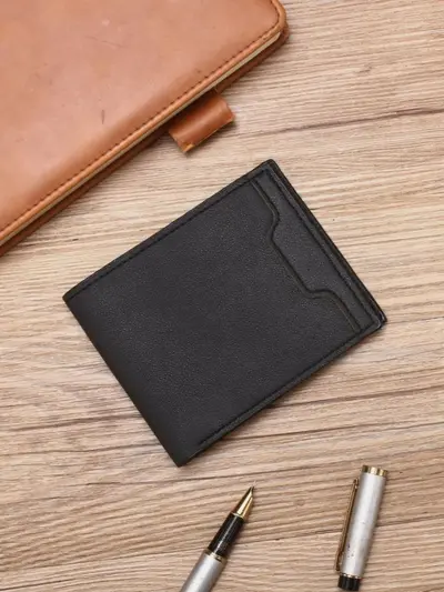 Men's Retro Handmade Wallet with Multiple Card Slots - 1