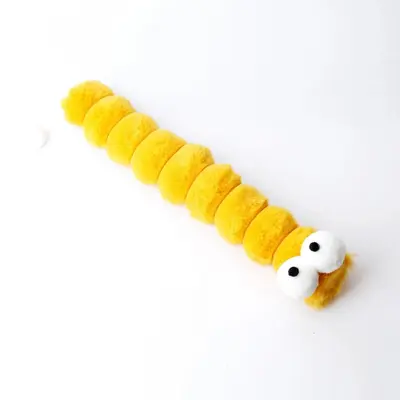 Imitation Rabbit Plush Cat Pillow with Catnip and Chew Stick - 9