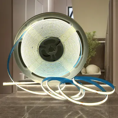 COB-Lichtstreifen Niedrigspannung 12V hoher CRI Fernbedienung dimmbar Schmuck-Werkbänke Beleuchtung Atmosphären-Neonlichtstreifen