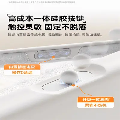 Liquid Silicone Full-Cover Case for iPhone 18 Pro Max with AI Button, Shockproof - 4