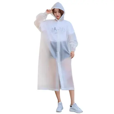 加厚长款雨衣男女全身质量好的一次性成人雨衣eva防暴雨户外雨披 - 5