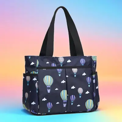 Middle-Aged Mom Tote Bag, Large Capacity for Travel and Shopping - 7