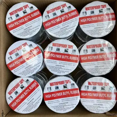 Self-Adhesive Roof Waterproofing Membrane with Butyl Tape