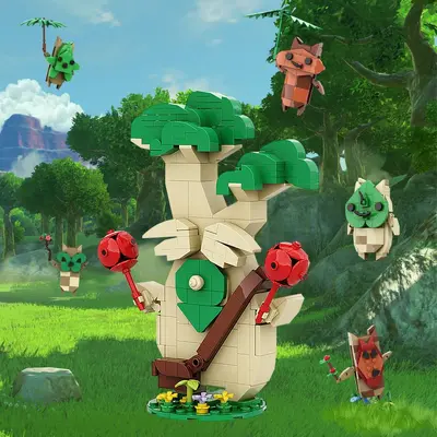 Zelda-Legende Ya Haha Bausteinfiguren, kleine Teile