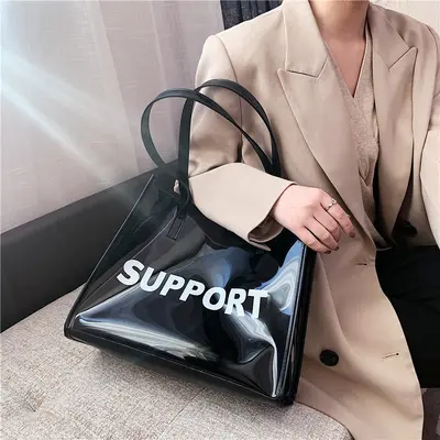 Transparente Jelly-Tote-Bag - 3