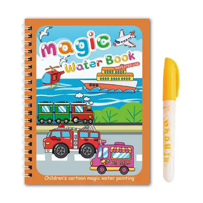 Children's Educational Magic Water Painting Book in English - 12
