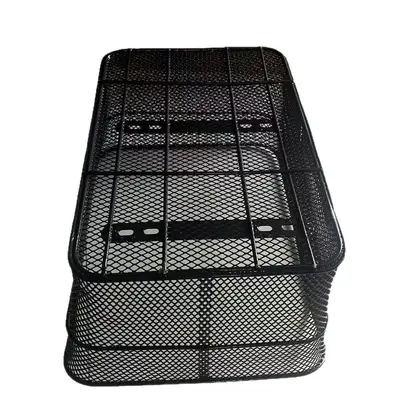 Foldable Bicycle Rear Basket, Bike Back Basket, Enlarged Bicycle Rear Carrier, Electric Scooter Large Capacity Rear Seat Storage
