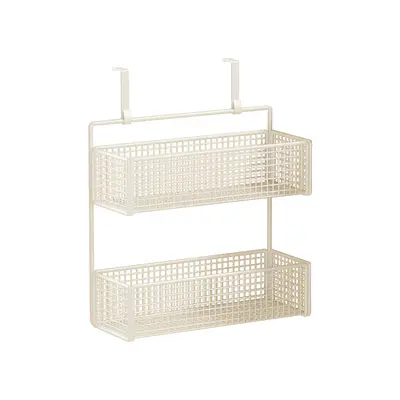 Kitchen storage shelf, wall-mounted, spice box - 5