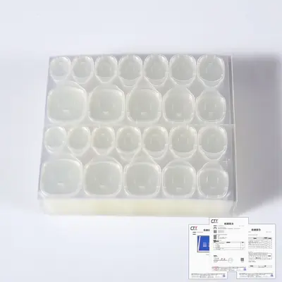 Super Adhesive Pink Jelly Glue for Press-On Nails, Waterproof Transparent Double-Sided Tap - 12