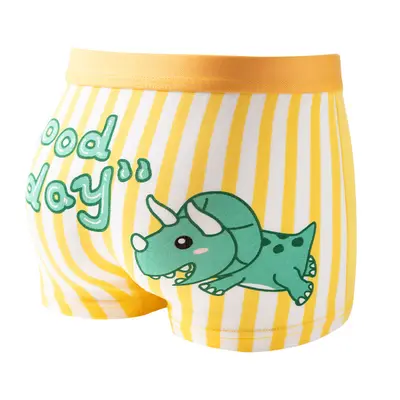 Yeni model erkek bebek iç çamaşırı çocuk A sınıfı %100 pamuklu boxer çocuk pamuklu şort erkek çocuk külot, sıkıştırmayan PP