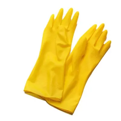 Thick Waterproof Latex Cleaning Gloves, Wear-Resistant