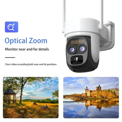 2K AI camera with night vision wireless network camera - 1