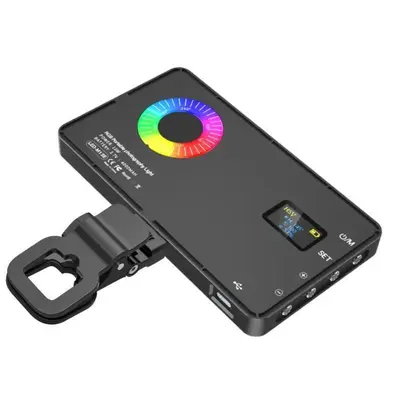 M1SE professionelle Kamera-Fotografie-Fülllicht Live-Streaming dediziertes Hand-Fotografie tragbares Taschenlicht RGB-Fülllicht - 8