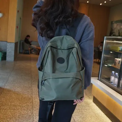 Lightweight Waterproof Oxford Fabric Women's Travel Backpack with Laptop Compartment - 4