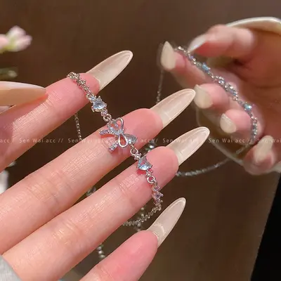 微镶锆石超闪手链女生轻奢高级感水晶手串2026新款爆款首饰品批发 - 10