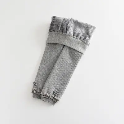 Warme verdickte Mädchen-Strumpfhose für Herbst und Winter - 7