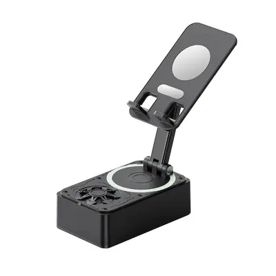 3-in-1 Multifunctional Desktop Phone Stand with Bluetooth Speaker and Power Bank