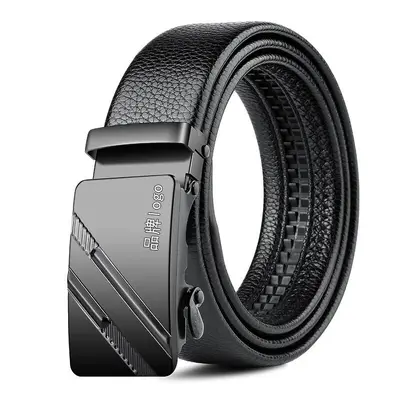 Erkekler için otomatik tokalı kot kemer, öğrenci kemeri, günlük Kore tarzı trend toptan 3.5cm set. - 7
