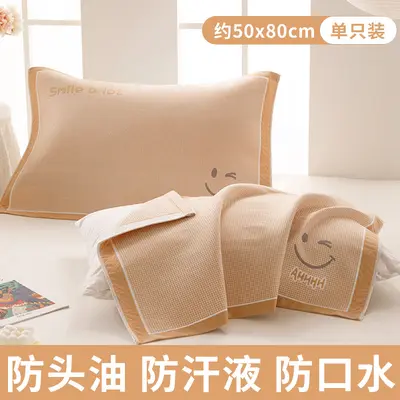 100% Cotton Pillow Towel, 2025 Model, Set of 2 - 11