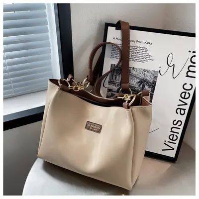 Large-Capacity Women's Tote Bag, Single Shoulder, Everyday Commuting - 7
