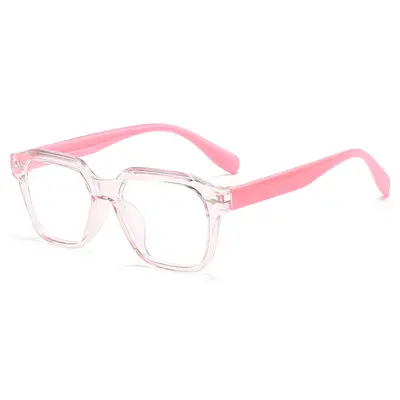 X1065 eckige Blaulichtfilter-Brille ohne Stärke, extra leicht - 8