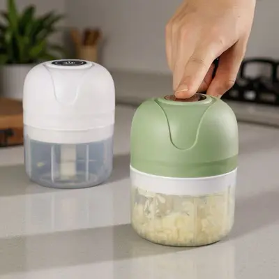 Electric Garlic Mincer Garlic Press Baby Food Processor Wireless Mini Garlic Crusher Garlic Puree Tool Garlic Press Manufacturer Garlic Paste Tool