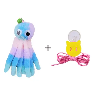 Sound Bird Simulation Cat Toy with Feather Wand - 12