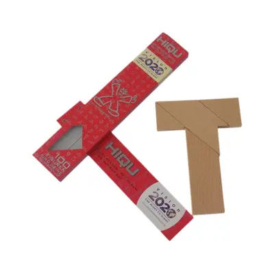 彩盒装四巧板儿童益智木质拼图教具平面几何拼板益智动脑玩具批发