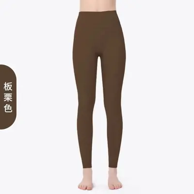 Yoga pantolon, kadın, elastik karın kontrolü, naylon - 10
