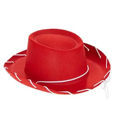 Western Cowboy Hat for Cosplay and Halloween, Large Brim, Non-Woven - 8