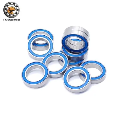 Miniature Deep Groove Ball Bearing 6802-2RS, 15x24x5 mm