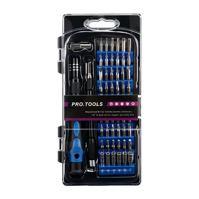24-in-1 Schraubendreher, 115-in-1 Leder-Werkzeugtasche-Set, Multi-Funktions-Schraubendreher-Kit zum Reparieren und Zerlegen von Mobiltelefonen
