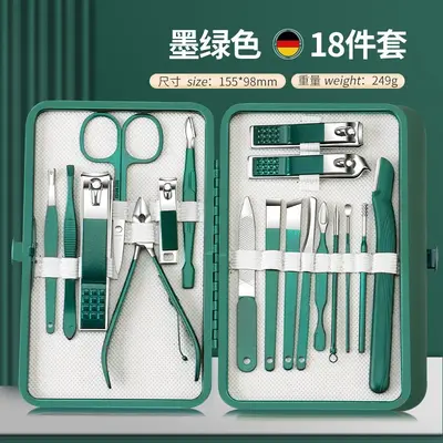 Großhandel Nagelschere Set 26-teilig aus Edelstahl Nagelknipser Nagelzangen Nagelpflege-Werkzeug Komplettset - 9