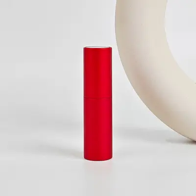 Yüksek kaliteli metal 5ml elektrokimyasal alüminyum iki bölmeli döner şişe, parfüm şişesi, sprey şişesi, 6ml ile doldurulabilir, ücretsiz logo baskısı.