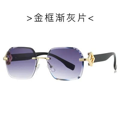 Frameless Sunglasses, UV Protection, Model 8123 - 8