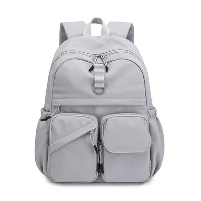 Japanese-Style Lightweight Nylon Backpack Large Capacity - 9