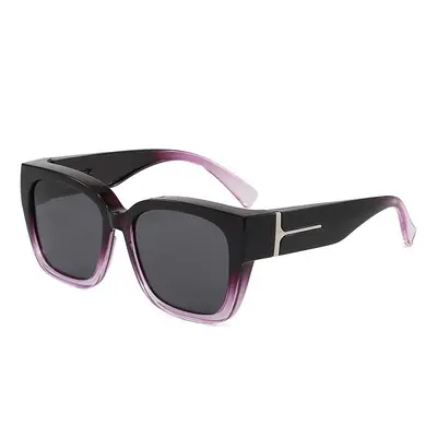 T-Frame Polarized Clip-On Sunglasses for Myopia, Unisex - 4