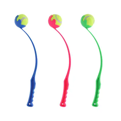 Plastic Dog Ball Launcher Stick, Outdoor Fetch and Pick-Up Tool