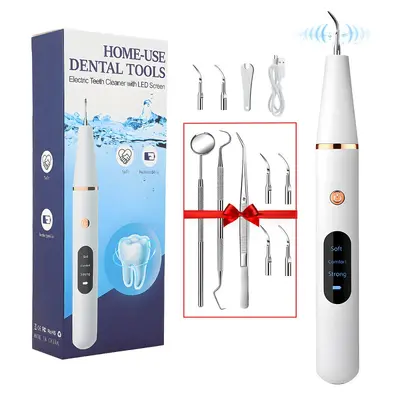 kikido2058 ultrasonik diş temizleyici, taşınabilir, diş taşı çıkarma - 8