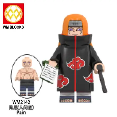 WM6112 Anime-Serie Lern-Bausteine mit Minifiguren - 5