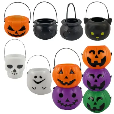 Halloween-Kürbisdose, klein, zum Aufhängen