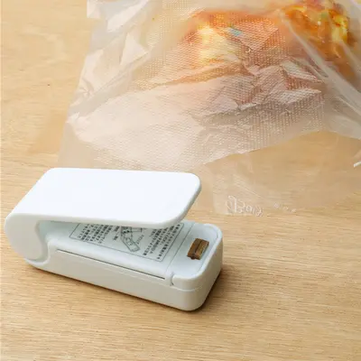 便携迷你封口机 食品塑料袋塑封机 家用小型手压热封机密封机批发