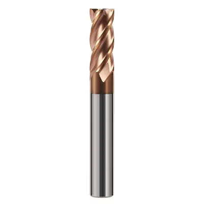 55 Derece Tungsten Çelik Dört Ağızlı Nano Kaplamalı Karbür Freze Ucu - 6
