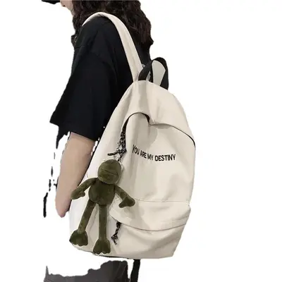 Schulrucksack Damen koreanische Version Harajuku Ulzzang Oberschülerin Rucksack Herren Ins Schüler Mittelschüler Universitätsstudent vielseitiger Rucksack