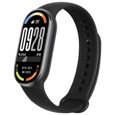Solid Color TPE Strap for Xiaomi Smart Band 8/9/10 - 8