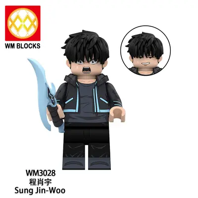 WM6221 Anime-Serie Bausteinfiguren-Set, 3027-3034 - 3
