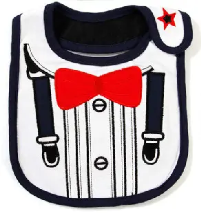 Babylätzchen, dreilagig wasserdicht, Cartoon-Design - 9